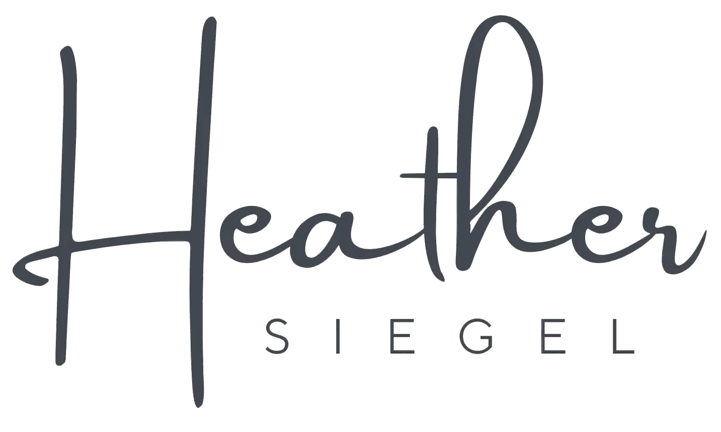 Heather Siegel logo with spelling of name