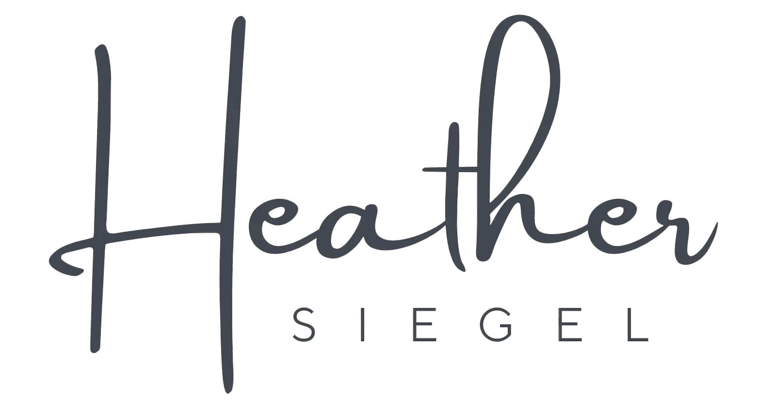 Heather Siegel logo with spelling of name